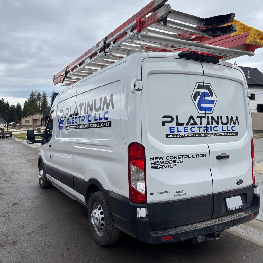 Platinum Electric LLC's truck