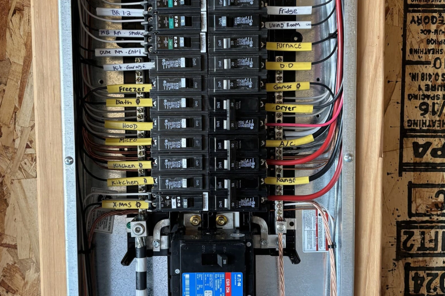 residential new construction electrical service
